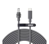 Ozkak Cable USB C 15M para Starlink Mini - Cable de Alimentación usb-c Adapter Resistente al Agua, Funciona con Fuentes de DP de 100W+, Accesorios esenciales de Starlink Mini