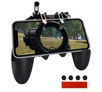 Ozkak Mobile Game Controller Gamepad simplificado mando de juego portátil 4 Trigger L1R1 universal para Android iOS iPhone Samsung Huawei Smartphone con ancho de 7 a 9,5 cm