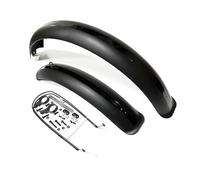 OZLCUA Guarda Barros Bicicleta Bicicleta de montaña con neumáticos Anchos y Cobertura Total 20/24/26 Pulgadas x 4.0 Ancho, Muuard Snowmobile, Protector Todo Incluido(20inch Black)