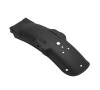 OZLCUA Guarda Barros Bicicleta Guardabarros Trasero de PVC for Motocicleta, Protector contra Salpicaduras, Soporte for Guardabarros Honda, Retro(Black Rear Fender)