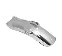 OZLCUA Guarda Barros Bicicleta Guardabarros Trasero de PVC for Motocicleta, Protector contra Salpicaduras, Soporte for Guardabarros Honda, Retro(Silver Rear Fender)