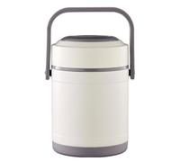 OZLMBERN 304 Stainless Steel Insulated Bucket Multi-layer Student Lunch Box Portable Lunch Box for Office Workers(B,Small)
