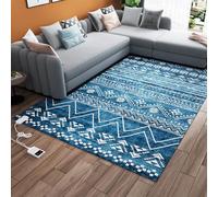 OZLMBERN Alfombra eléctrica de grafeno de Gamuza, Estera calefactora de Suelo móvil, Estera calefactora para el hogar y la Sala de Estar, Estera calentadora de pies
