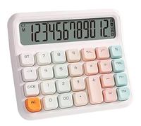 OZLMBERN Calculadora de Pantalla Grande con Voz Creatividad Alta estética Botones Simples y portátiles Calculadora de dopamina