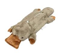 OZLMBERN Plush Doll Pencil Case Soft and Cute Decompression Doll Stationery Storage Bag Stationery Bag(B)