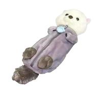 OZLMBERN Plush Doll Pencil Case Soft and Cute Decompression Doll Stationery Storage Bag Stationery Bag(C)