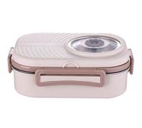OZLMBERN Stainless Steel Lunch Box Multi-layer Insulated Bento Box Microwave Oven Student Portable Compartment Lunch Box