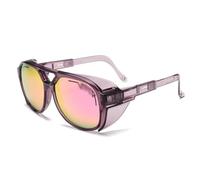 OZLMBERN Sunglasses Windproof Glasses Men's Outdoor Sports Sunglasses Sunglasses Cycling Skiing Glasses(C)