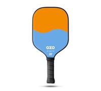 OZO Pickleball - Spark Inceptra Gelato - Raqueta para Principantes, Control, Aprobada por la USAPA - Superficie de Fibra de Vidrio (Melón&Cotton Candy)