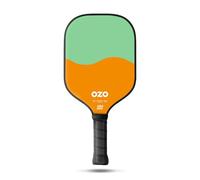 OZO Pickleball - Spark Inceptra Gelato - Raqueta para Principantes, Control, Aprobada por la USAPA - Superficie de Fibra de Vidrio (Pistacho&Melón)