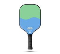 OZO Pickleball - Spark Inceptra Gelato - Raqueta para Principantes, Control, Aprobada por la USAPA - Superficie de Fibra de Vidrio (Pistacho&Cotton Candy)