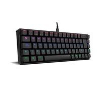 Ozone Gaming Gear Tactical - Mini Teclado Gaming mecánico 65%, Bluetooth y USB, switches Outemu Red, antighosting, LED RGB, Layout español, Color Negro