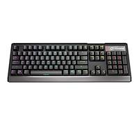 Ozone Gaming Strike X30 - OZSTRIKEX30USRD - Teclado Gaming Mecánico RGB LED, Plug&Play, Switch Red, Numerico, Layout Americano, Color Negro