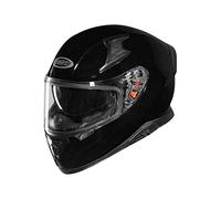OZONE MOTO Arrow Casco de Moto | Amplio Ángulo de Visión | 2 Tamaños EPS | Numerosos Canales de Ventilación | Visera Parasol | Visera antiniebla