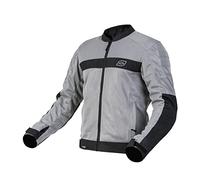 OZONE MOTO Dart Chaqueta de Moto Hombre | Textil | Protectores de Codos y Hombros | Elementos Reflectantes | Paneles de Malla | 4 Bolsillos