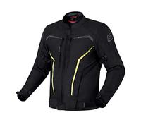 OZONE MOTO Delta IV Chaqueta de Moto Hombre | Membrana Impermeable | Protectores de Codos y Hombros | 3 Canales de Ventilación | Elementos reflectantes | 4 Bolsillos