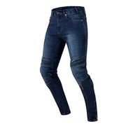 OZONE MOTO Hornet II Pantalones Vaqueros de Moto Hombre | Forro de Fibra de Aramida | Protectores de Rodilla | Paneles Flexibles | Slim Fit