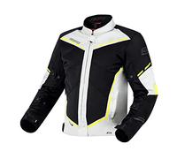 OZONE MOTO Jet II Chaqueta de Moto Hombre | Textil | Protectores de Codos y Hombros Nivel 1 | Paneles de malla | Membrana impermeable desmontable | Elementos reflectantes