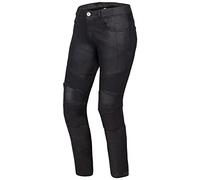OZONE MOTO Roxy Lady Pantalones Vaqueros de Moto Mujer | Forro de Fibra Aramida | Protectores de Rodilla Nivel 2 | Bolsillos para Protectores de Cadera y Coxis | Inserciones Elásticas | Slim Fit