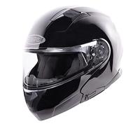 OZONE MOTO Storm Casco de Moto Modular Bien ventilado con Parasol Homologación ECE