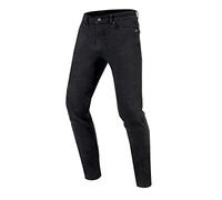 OZONE MOTO Striker Jeans de Moto Hombre | Forro de Fibra Aramida | Protectores de Rodilla Flying Bats Nivel 2 | Bolsillos para Protectores de Cadera y Coxis | Regular Fit