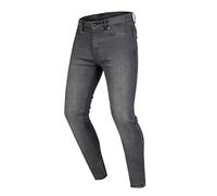 OZONE MOTO Striker Jeans de Moto Hombre | Forro de Fibra Aramida | Protectores de Rodilla Flying Bats Nivel 2 | Bolsillos para Protectores de Cadera y Coxis | Slim Fit