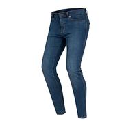 OZONE MOTO Striker Jeans de Moto Hombre | Forro de Fibra Aramida | Protectores de Rodilla Flying Bats Nivel 2 | Bolsillos para Protectores de Cadera y Coxis | Slim Fit