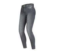 OZONE MOTO Striker Lady Jeans de Moto Mujer | Forro de Fibra Aramida | Protectores de Rodilla Flying Bats Nivel 2 | Bolsillos para Protectores de Cadera y Coxis | Slim Fit