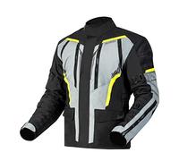 OZONE MOTO Tour III Chaqueta de Moto Hombre | Textil | Membrana Impermeable Reissa | Forro Thermolite | Protectores de Codos y Hombros | 8 Canales de Ventilación