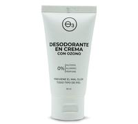 OZONO D'OR - Desodorante Crema 100% Natural BIO con Ozono Neutralizador de Bacterias, Sin Aluminio ni Parabenos, Sin perfume | Desodorante Mujer y Hombre Piel Sensible | Control del Mal Olor | 50 ml