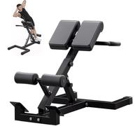 OZPPM Banco De Extensión De Espalda, Ejercitador De Espalda Y Abdominales Ajustable Y Resistente, Equipo De Gimnasio For El Hogar, Entrenador Abdominal Plegable, con 5 Opciones De Altura