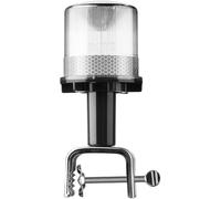 OZPPM Luces LED Solares De Navegación For Barcos, Lámpara De Señalización Marina Impermeable IP65, Fácil De Instalar, Accesorios For Yates Con Fuente De Luz Solar, For Barcos, Popa(White)