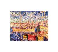 OZPWBVY Famosas Cuadros Arte Mural-Impresión en Lienzo-Barcos en puerto-Póster e Impresiones para Sala de Estar Dormitorio 20x25cm Sin Marco
