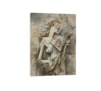 OZPWBVY Famosas Cuadros Arte Mural-Impresión en Lienzo-Chica con mandolina-Póster e Impresiones para Dormitorio Listo para Colgar 40x55cm16x22in Enmarcado