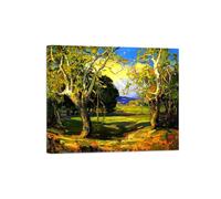 OZPWBVY Impresión en Lienzo Listo para Colgar-Arte Mural Cuadros-Principios primavera-Moderno Salon Oficina Decoracion Reproducción 50x60cm Enmarcado