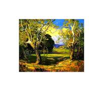 OZPWBVY Impresión Imagen en Lienzo-Arte Mural Cuadros-Principios primavera-Moderno Salon Dormitorio Oficina Decoracion Reproducción 90x108cm Sin Marco