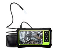 OZSSD Boroscopio industrial HD de 8 mm, 1080P, alto rendimiento con luces LED ajustables, endoscopio digital impermeable IP67, pantalla de 4.3 pulgadas, automoción, hogar, pared, tubería, coche, 2 m