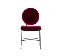 OZSSLJJ Silla de comedor de terciopelo suave, Nurseries Waiting Areas Guest Room Parties Banquets Vacation Home Modern Design Dining Chair (rojo)