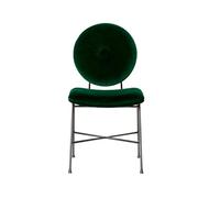OZSSLJJ Silla de comedor de terciopelo suave, Nurseries Waiting Areas Guest Room Parties Banquets Vacation Home Modern Design Dining Chair (verde)