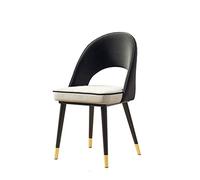 OZSSLJJ Sillas de comedor de cocina, terciopelo para el hogar, salón, balcón, hotel, resta de hierro, silla de salón (gris)