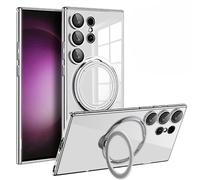 OZTYSGXM Cover per Samsung S24/S24plus/S24ultra Custodia per Telefono Custodia Morbida Trasparente Custodia Magnetica Custodia Robusta Multistrato,s24ultra,E