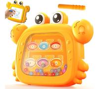 OZXVXZO Juguetes Montessori Laberinto Magnetico, Juego Educativo de Graffiti Colores y Números, Juguetes Magnetico Laberinto Motricidad Fina, Regalo para Niños y Niñas de 3-6 Años