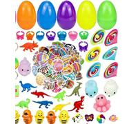 OZXVXZO Relleno huevos de Pascua Piñata Cumpleaños Infantil, 150pcs Pascua Juguetes de Fiesta a Granel,Regalitos Cumpleaños Invitados Niños,Premios escolares，Halloween, Navidad, para Niñas Niños
