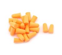 OZXWL 20 piezas/10 Pares de Tapones for los oídos de prevención de Ruido for Dormir, reducción de Ruido, Tapones for los oídos de Espuma cónicos Suaves for Dormir en Viajes(Orange-20pcs)