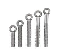 OZXZH Lote de 1 a 5 Pernos Ojo Acero Inoxidable M5, M6, M8, M10 y M12, con Anillo Anclaje articulado Orificio Deslizante pez(90mm,M12 1PC)