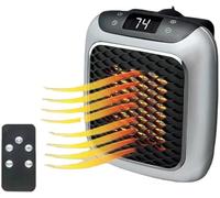 Ozzie Heater, Calefacción eléctrica de pared 800 W, calentador enchufable, calentador de cerámica con mando a distancia, mini calefacción para toma de pared, pared en casa, oficina, 1 unidad