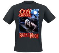 Ozzy Osbourne 40 Years of Bark At The Moon Hombre Camiseta Negro 100% algodón Regular