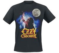 Ozzy Osbourne Bark At The Moon Unisex Camiseta Negro 100% algodón Regular