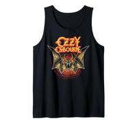 OZZY Osbourne Bat Logo Red Camiseta sin Mangas