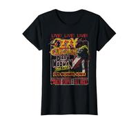 OZZY Osbourne Diary Tour Des Moines Iowa Camiseta, Mujer, Negro, XL